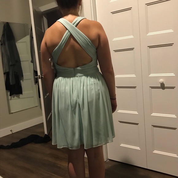 Mint Bridesmaid Dress - Picture 3 of 3